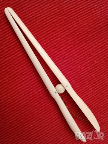 Щипка от слонова кост. , снимка 2 - Антикварни и старинни предмети - 26199448