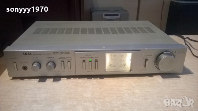 &akai am-u01 stereo amplifier-made in japan-внос швеицария, снимка 6 - Ресийвъри, усилватели, смесителни пултове - 24072262