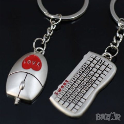 Ключодържатели за влюбени двойка стрела и сърце, снимка 9 - Колиета, медальони, синджири - 21866955