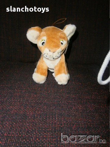 Кимба- плюшено лъвче-около 13 см, снимка 2 - Плюшени играчки - 12807417