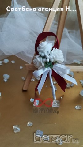 Сватбена бутониера за ревер Даника