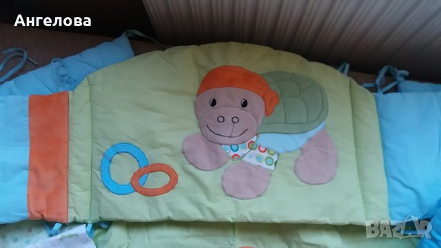 Марков спален комплект с балдахин като нов, снимка 4 - Спално бельо и завивки - 23676494