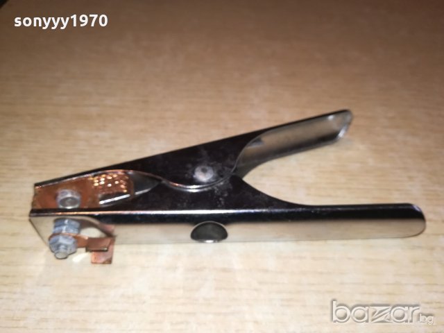 щипка за кабел маса за електрожен-нова 17см, снимка 2 - Други инструменти - 20819590