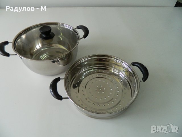 Тенджера за готвене на пара / 6370