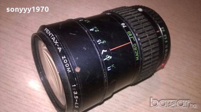 pentax a-zoom-марков обектив-внос англия