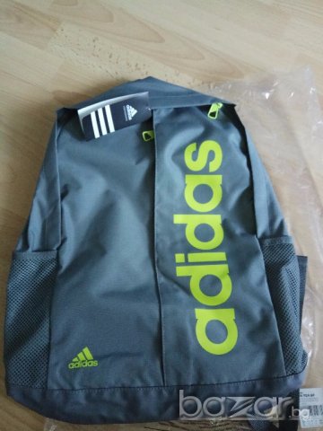 Раница Adidas Essentials Linear Grey Backpack, снимка 11 - Чанти - 19189373