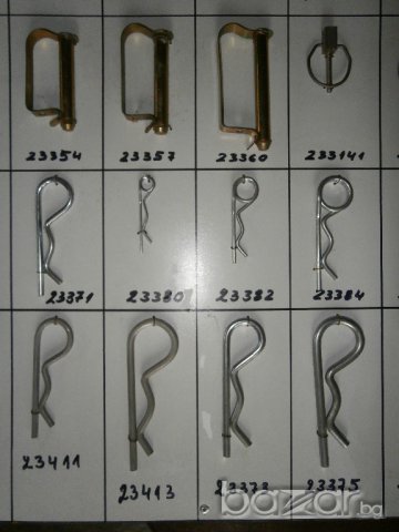 Осигурителни щифтове /щекери, крепежни изделия / за трактори, камиони и др., снимка 4 - Аксесоари и консумативи - 9583810