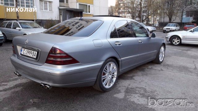 САМО НА ЧАСТИ Mercedes-Benz S 320 СИВ МАТ, снимка 4 - Автомобили и джипове - 18456634