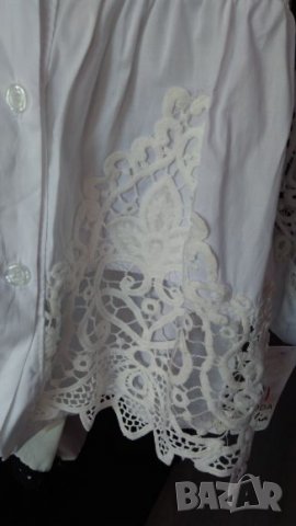 Нова бяла риза М, снимка 6 - Ризи - 25447818