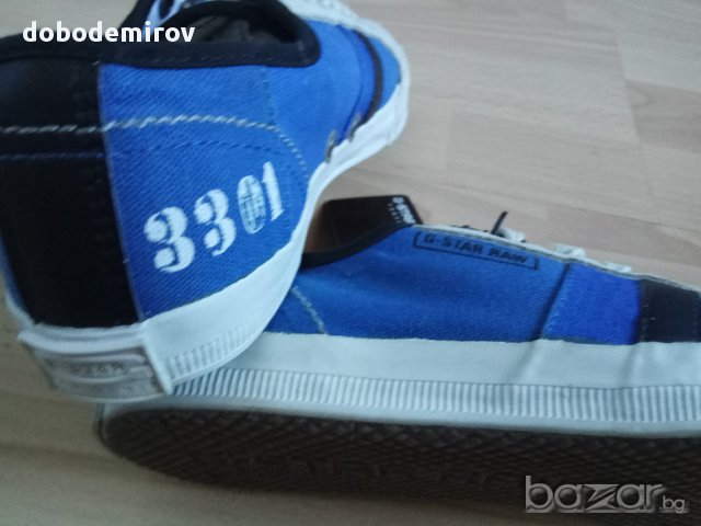 Нови спортни сини обувки G STAR RAW, оригинал, снимка 6 - Кецове - 17948495
