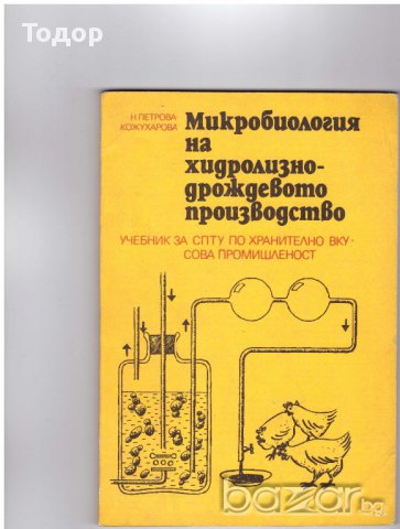 Микробиология на хидролизно-дрождевото производство, снимка 1 - Специализирана литература - 10015269