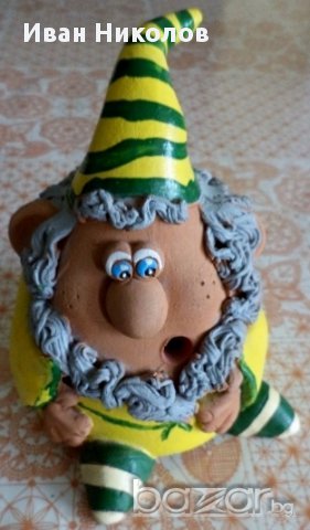 фигурка джудже - керамика, снимка 10 - Романтични подаръци - 9726931