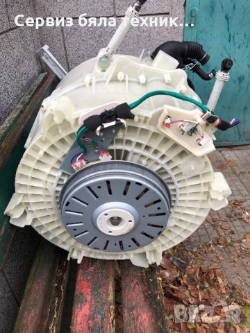 Продавам отличен казан+барабан с инвенторен двигател за пералня Samsung Eco Bubble 8 кг, снимка 4 - Друга електроника - 23809496