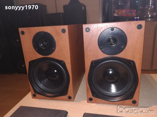 Pure 2х40w/8ohm-2броя тонколони-26х24х15см-внос англия, снимка 6 - Тонколони - 20403061