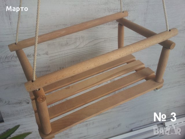Дървени детски люлки от едно време, снимка 7 - Други - 23985339
