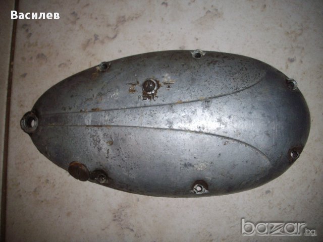 Ява 50 тип 555,ауспух,преходник ,капаче,манивела,конзола.