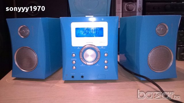 Bigben-cd/tuner/ampli+2 колони-внос швеицария
