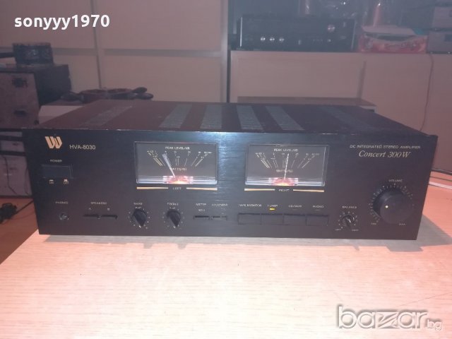 hva-8030 concert 300w-amplifier-made in taiwan-внос швеицария, снимка 7 - Ресийвъри, усилватели, смесителни пултове - 20479452