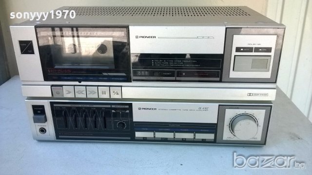 pioneer dc-x10z-amplifier+cassette deck japan- 270w-внос швеицария, снимка 5 - Ресийвъри, усилватели, смесителни пултове - 18254335