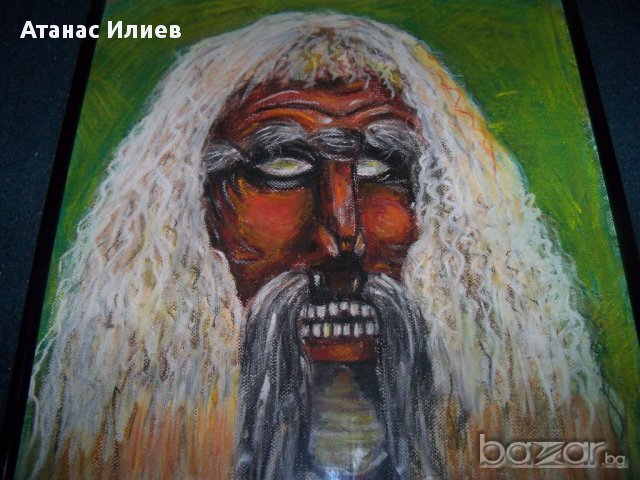 "Кукер" художник Десислава Илиева, снимка 6 - Картини - 16333832