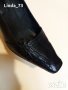 Дам.обувки-/ест.кожа/-№38-цвят-черни. Закупени от Италия., снимка 3