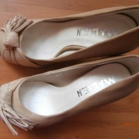 Обувки от изкуствен велур, снимка 1 - Дамски ежедневни обувки - 25313486