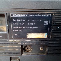 Радио,радиокасетофон SIEMENS, снимка 4 - Антикварни и старинни предмети - 20309354