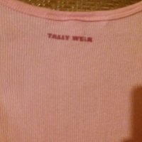 Дам.топ-"Tally Weijl"-/памук+еластан/-праскова. Закупен от Италия., снимка 4 - Корсети, бюстиета, топове - 21975729