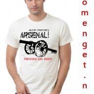 ЗА ФЕНОВЕ! Уникална мъжка тениска ARSENAL LONDON / АРСЕНАЛ! Поръчай с ТВОЯ идея!, снимка 4 - Тениски - 12518504