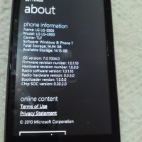 LG E900 optimus 7, снимка 3 - LG - 25949432