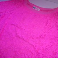 8-10г, 134/140см H&M Блуза, розов цвят – 8-10г, 134/140см, снимка 4 - Детски Блузи и туники - 24683457