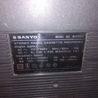sanyo m4100lu-ретро касетофон-внос швеицария, снимка 13 - Ресийвъри, усилватели, смесителни пултове - 20967626