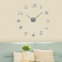4702 3D стенен часовник с Арабски цифри, снимка 7 - Други - 25072743