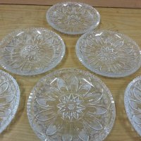 Ретро кристални чинии  български, снимка 2 - Антикварни и старинни предмети - 25501568
