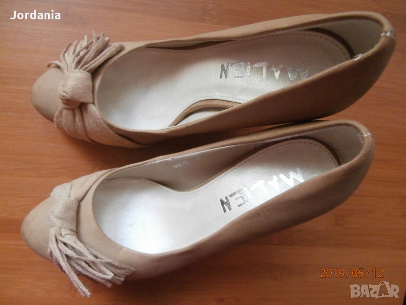 Обувки от изкуствен велур, снимка 1