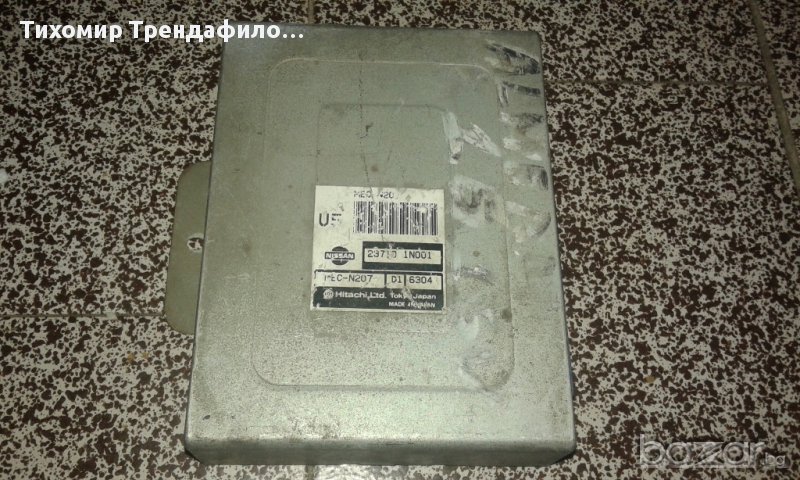 ECU 23710 1N001 1999 NISSAN ALMERA N15 mec-n207  1.4I компютър за нисан алмера 1.4 бензин, снимка 1