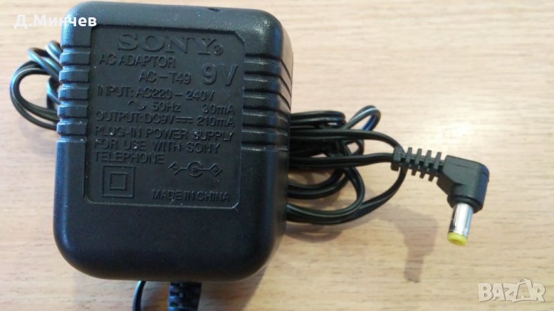SONY AC адаптер AC-T49 , снимка 1