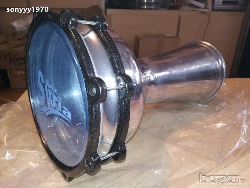 ПАРТИ ТУПАЛКА 40х25см-алуминиева-нова голяма-от сирия, снимка 1