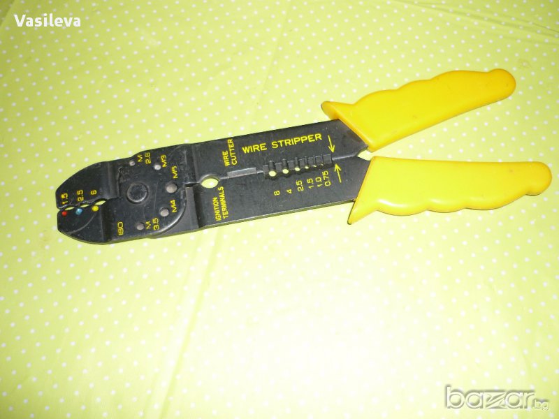 Ножица кабел, раздвижен ключ, реле и др, снимка 1