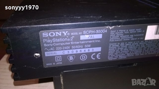 sony scph-35004 playstation 2-made in japan-здрава конзола, снимка 13 - PlayStation конзоли - 21746500