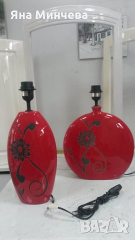 Разпродажба Настолни лампи керамика - различни модели, снимка 6 - Настолни лампи - 25601651