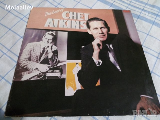 Chet Atkins ‎– The Best Of Chet Atkins - грамофонна плоча, снимка 1 - Грамофонни плочи - 23641883