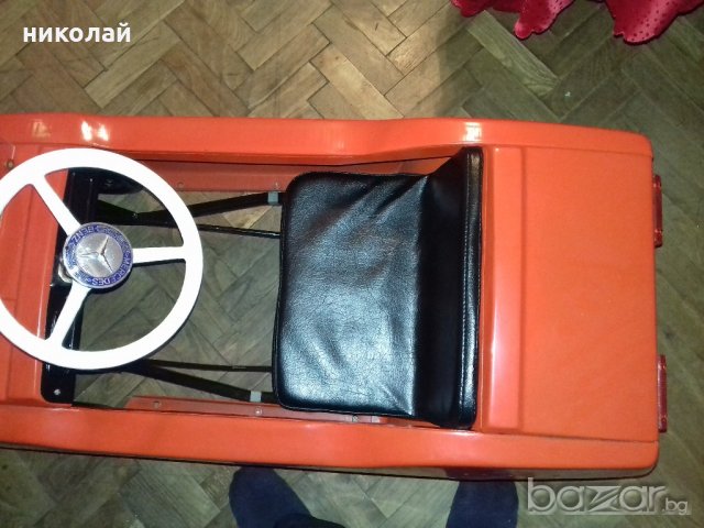  детска метална кола  с педали, снимка 2 - Други игри - 20698218