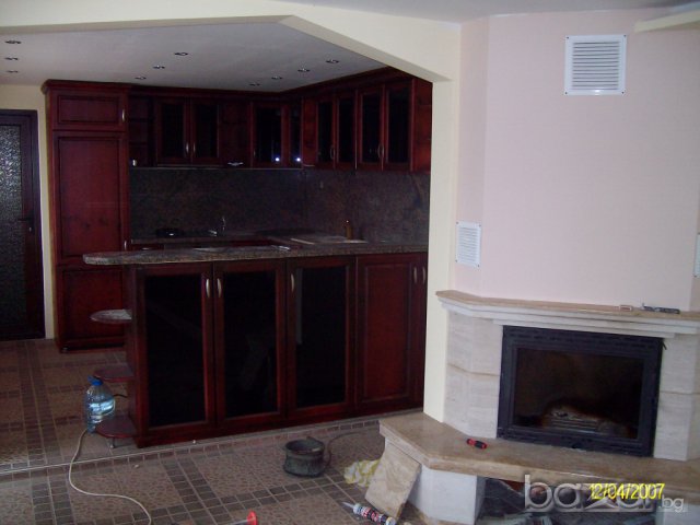 Кухненско обзавеждане от масив, снимка 4 - Кухни - 7719782