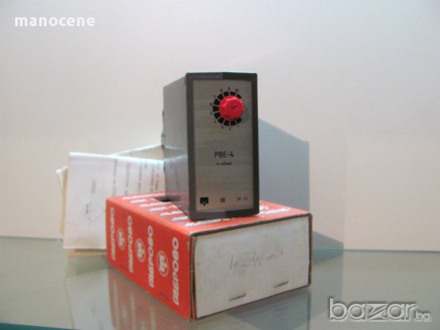 Реле за време, аналогово, Рве-4, Рве-3 , снимка 2 - Друга електроника - 10672444