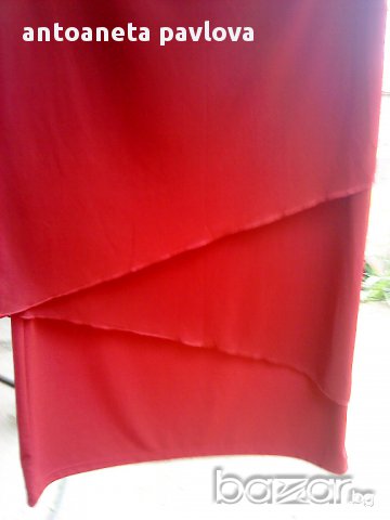 Дълга пола цвят бордо, снимка 4 - Поли - 14349211