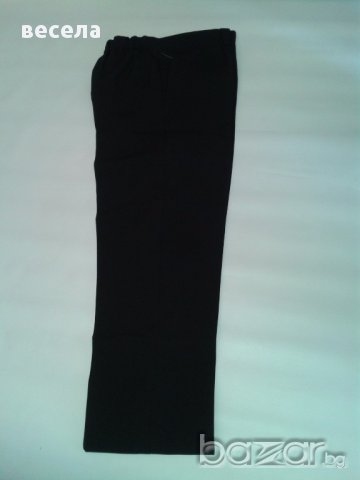 Черен панталон за момчета от 6до 12 години, снимка 2 - Детски панталони и дънки - 15723113