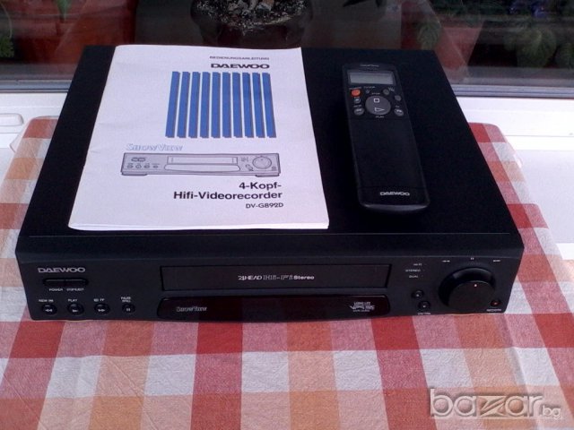 DAEWOO DVR-G6892 HI-FI STEREO , снимка 13 - Декове - 9636088