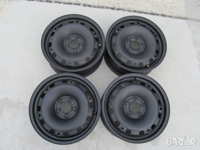 оригинални железни джанти 15'' за scoda fabia 2011,octavia,golf4