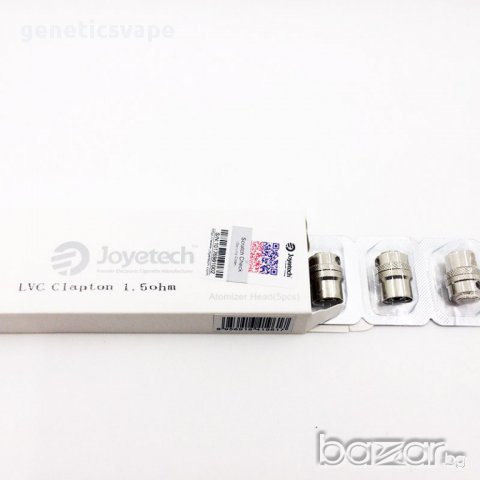 Joyetech Cubis Pro LVC Clapton coil 1.5ohm MTL - изпарителни глави, снимка 2 - Аксесоари за електронни цигари - 17185821